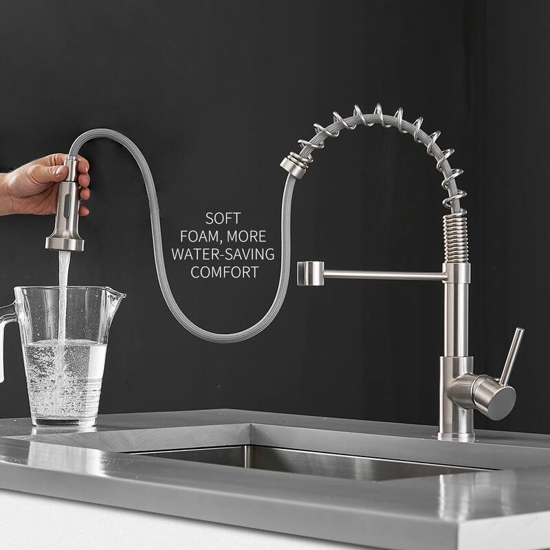Kitchen Faucet with Pull Down Sprayer