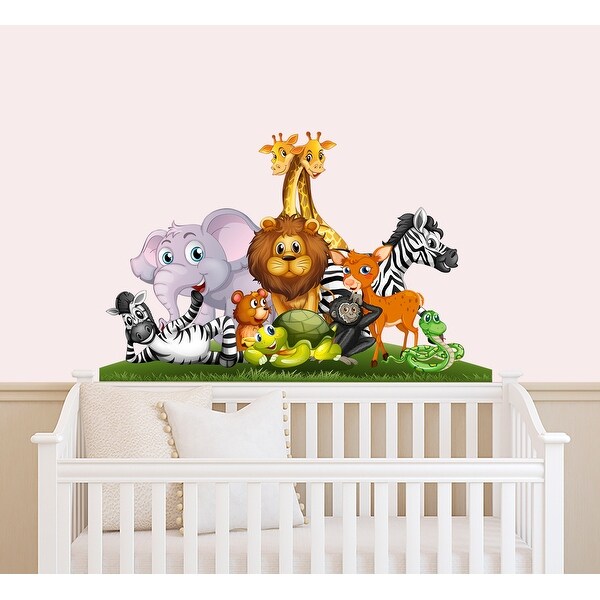 animal wall decals for nursery