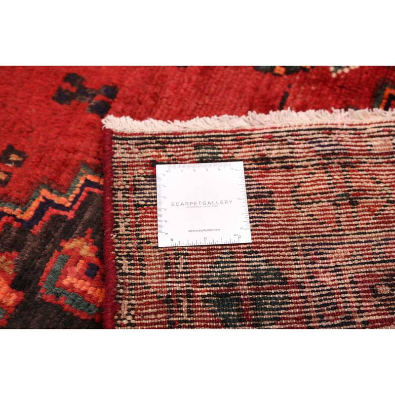 ECARPETGALLERY Hand-knotted Anadol Red Wool Rug - 4'3 x 6'11