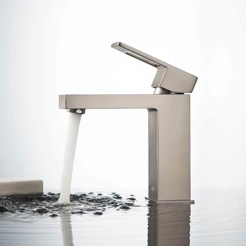 Mirage Single Handle Bathroom Vanity Sink Faucet with Pop Up Drain