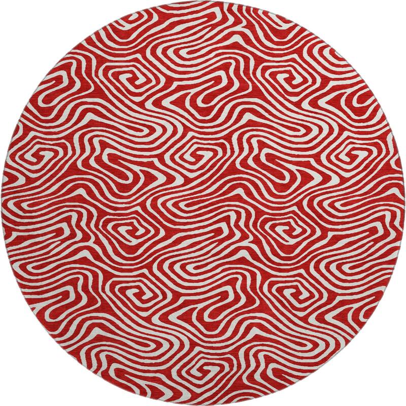 Premium Washable Super Soft Modern Trippy Mayfield Rug
