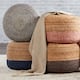 The Curated Nomad Camarillo Modern Jute Pouf/ Floor Pillow
