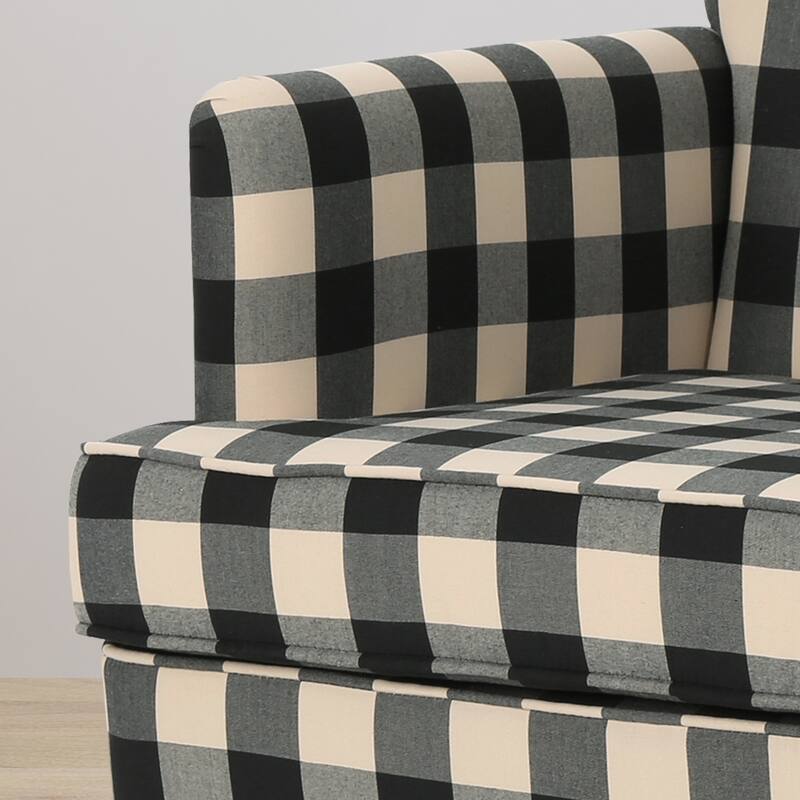 Harrison Tufted Fabric Club Chair by Christopher Knight Home