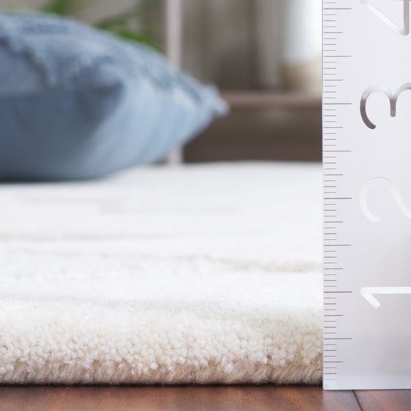 dimension image slide 0 of 2, SAFAVIEH Handmade Rodeo Drive Hyrije Mid-Century Modern Wool Rug