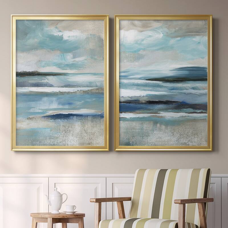 Distant Drama I Premium Framed Print - Ready to Hang - Multi-Color