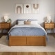 preview thumbnail 57 of 116, Concord Platform Bed with Footboard and Storage Drawers