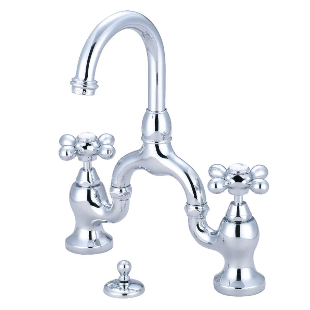 Kingston Brass KS799.AX English Country 1.2 GPM Bridge Bathroom Faucet