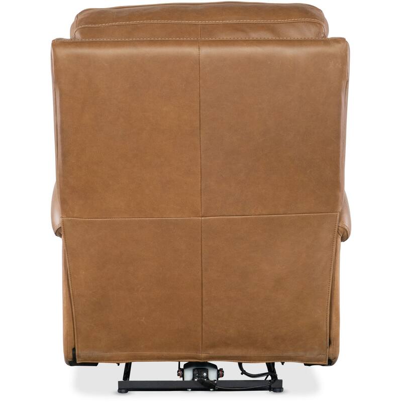 Hooker Furniture SS718-PHZ1 Somers 34" Wide Metal Framed Leather