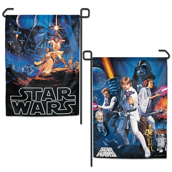 Star Wars Episode 4-6 Characters 2-Sided 12.5" x 18" Garden Flag