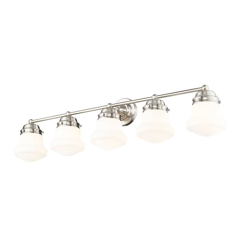 Z-Lite Vaughn 5 Light 41" Wide Bathroom Vanity Light with Frosted