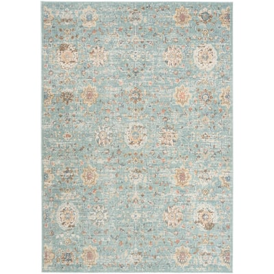 Nourison Washable Decor Indoor only Machine Washable Persian Floral Area Rug