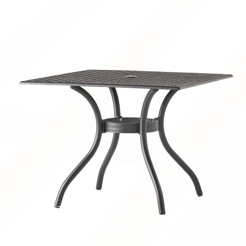 Elegant Cast Aluminum Dining Chairs Weather Resistant Design