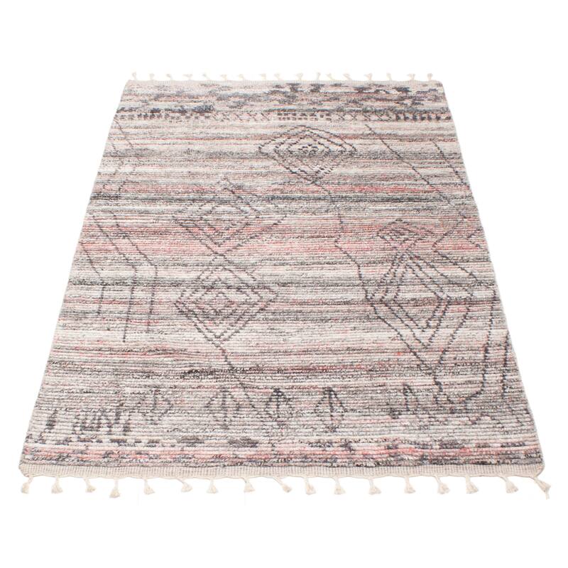 Tangier Grey Rug 5'1" x 8'6" - 5'1 x 8'6