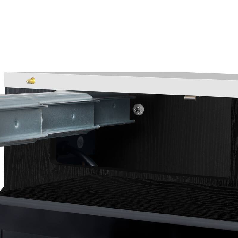 Modern Extendable Dining Table with Rolling Wheels and Integrated Power Outlet for Versatile Spaces