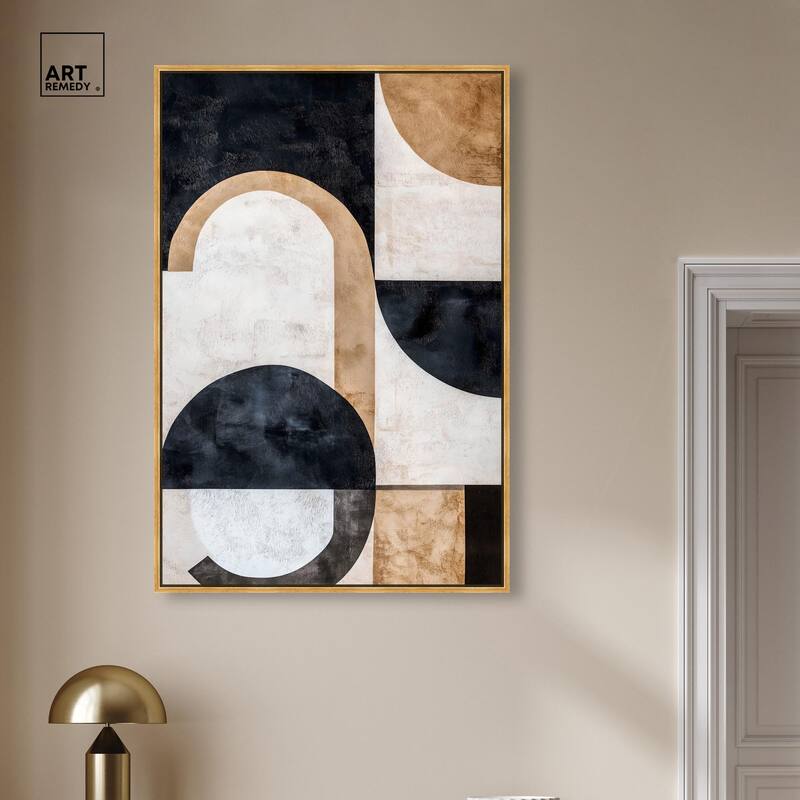 Arching Forms I Canvas by Art Remedy
