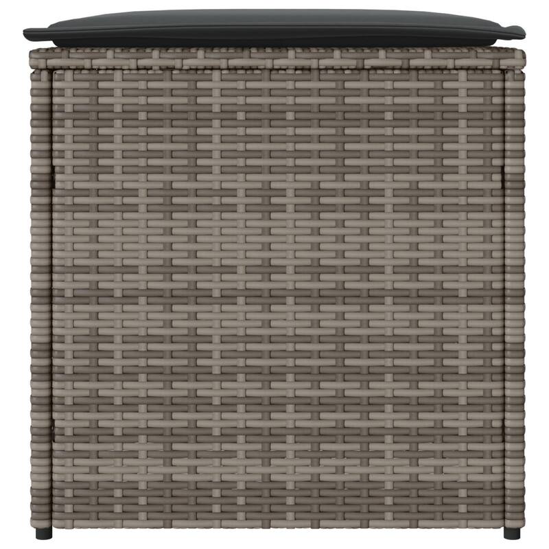 Comfy Outdoor Storage Box for Sofa Cushions - 19.7 x 19.7 x 19.7 in