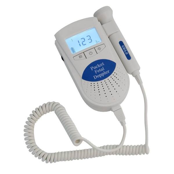 Shop Costway Sonoline B Fetal Doppler Backlight Lcd Baby Heart Monitor Overstock 17941490