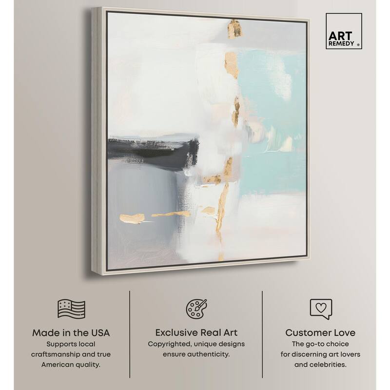 Misty Luxe II Canvas by Art Remedy