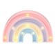 preview thumbnail 1 of 6, Bedtime Originals Rainbow Hearts Table Top Night Light Soft-Glow LED Lamp
