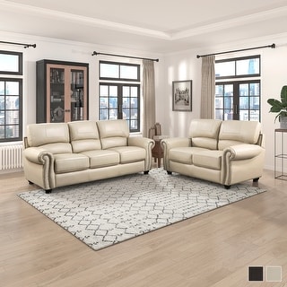 Ionia 2 Piece Leather Match Living Room Sofa Set Bed Bath Beyond