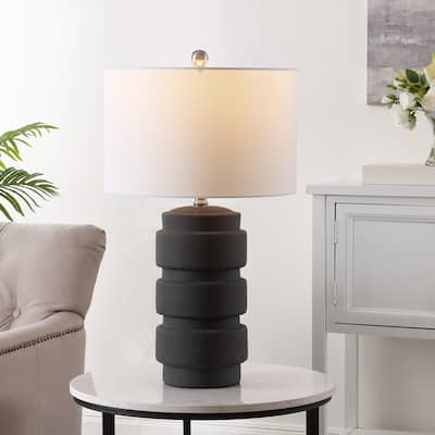 SAFAVIEH Lighting Sero Modern 25-inch Table Lamp - 14 in. W x 14 in. D x 25 in. H