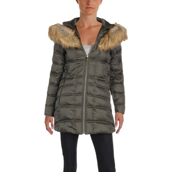 Shop Betsey Johnson Womens Parka Coat Winter Anorak Overstock