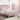 Furniture of America Dzhebel Contemporary Pink 2-Piece Faux Leather Tufted Headboard Panel Bed and Chest Set