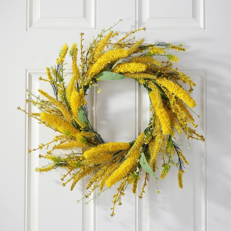 24" Wild Lavender Wreath