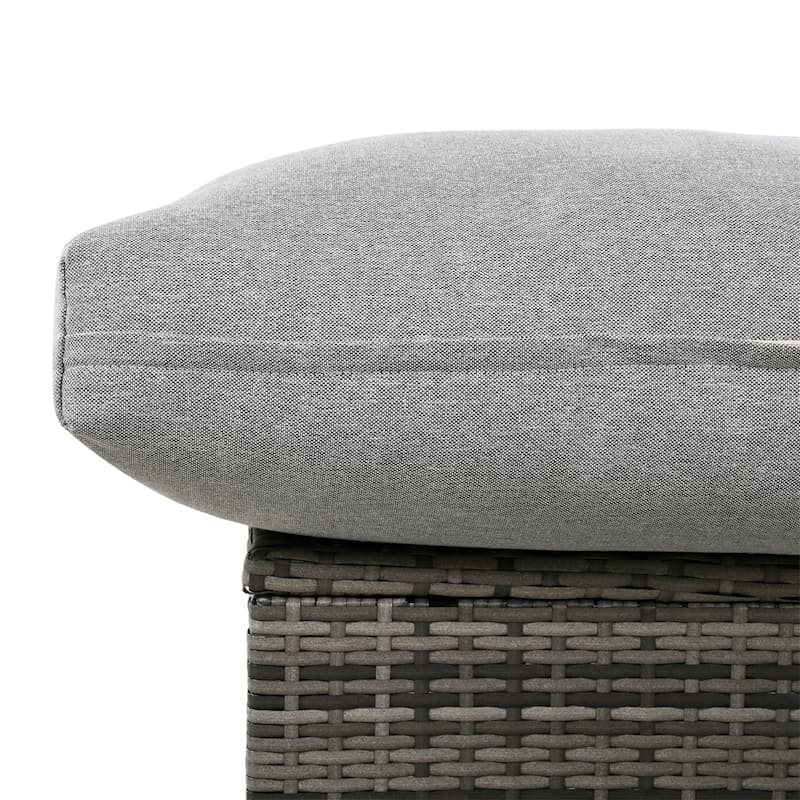 U-shaped Outdoor Modular Sofa Set with Metal Frame