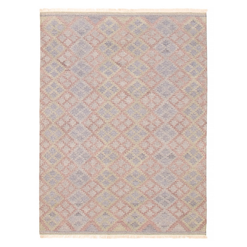 Ankara FW Grey Kilim 5'3" x 7'4" - 5'3 x 7'4 - Grey - 5'3 x 7'4