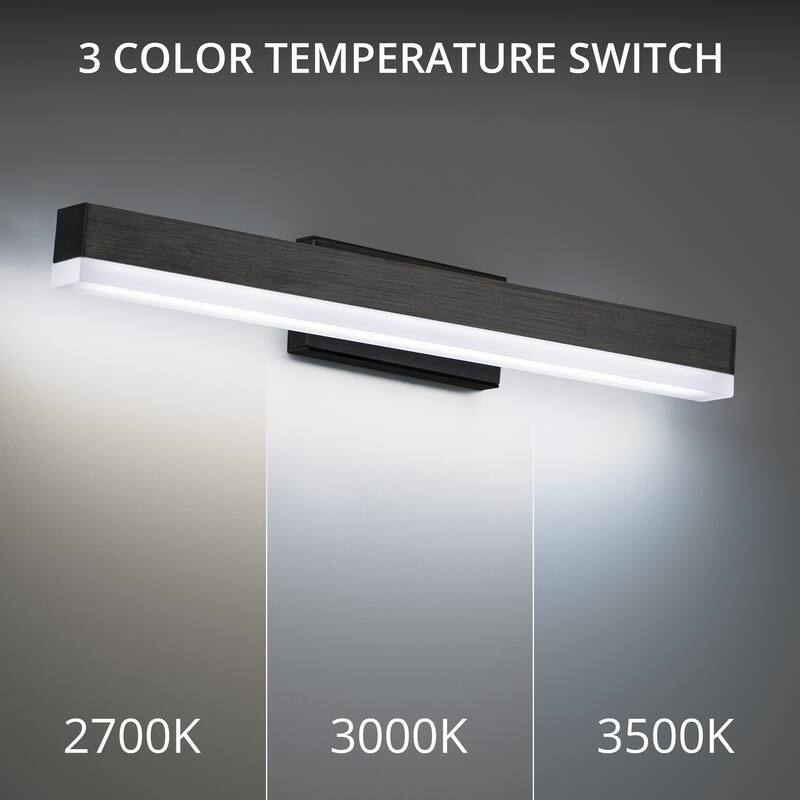 Styx LED Bathroom Vanity or Wall Light 3-CCT 2700K-3000K-3500K