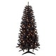 preview thumbnail 2 of 4, Puleo International 6 ft. Pre-Lit Black Carson Pine Artificial Christmas Tree