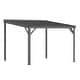preview thumbnail 45 of 47, Domi Lean to Gazebo, Outdoor Hardtop Wall Mounted Gazebo with Sloping Galvanized Steel Roof