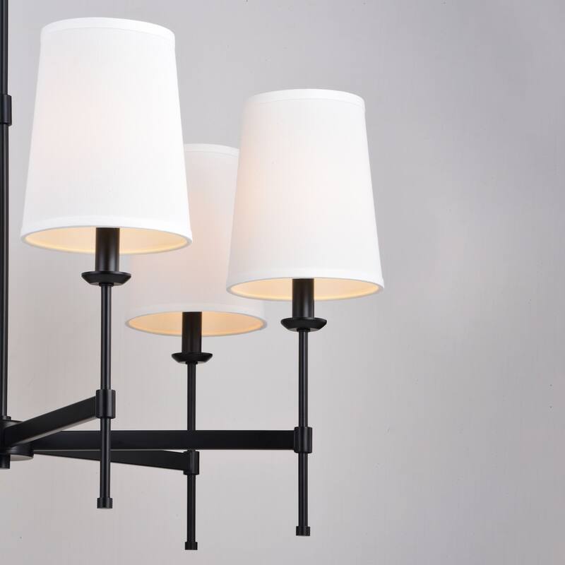 Vaxcel Lighting H0288 Camden 6 Light 30" Wide Chandelier