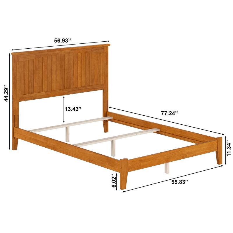 AFI, Nantucket Foundation Bed with Attachable USB Charger