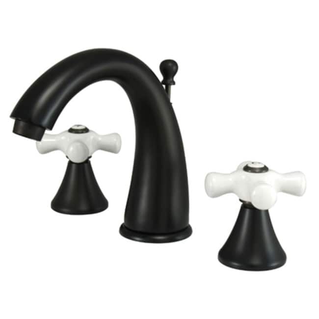 Elements Of Design Double Handle 8" to 16" Widespread Bathroom Faucet