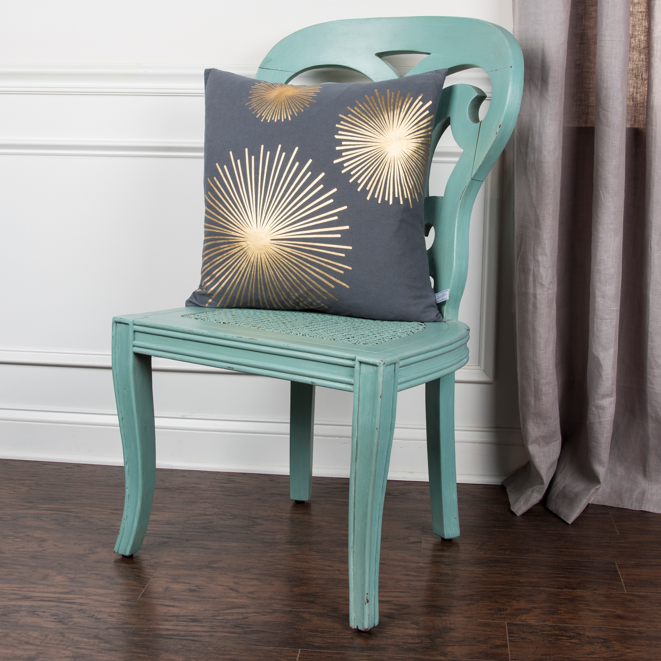 Rizzy Home Abstract Starburst Throw Pillow Cover