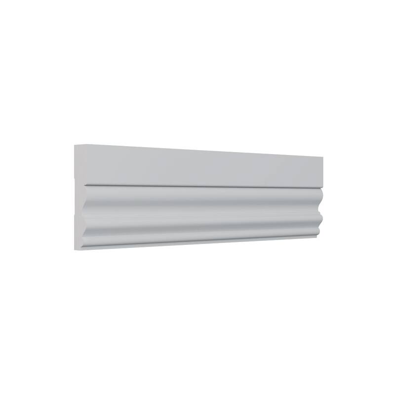 VICC 11/16-in D x 3-1/2-in W x 96-in L Americraft Solid Hardwood Stain Grade Victorian Casing Moulding