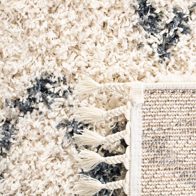 SAFAVIEH Pro Lux Shag Darcia Moroccan Tassel 2.4-inch Thick