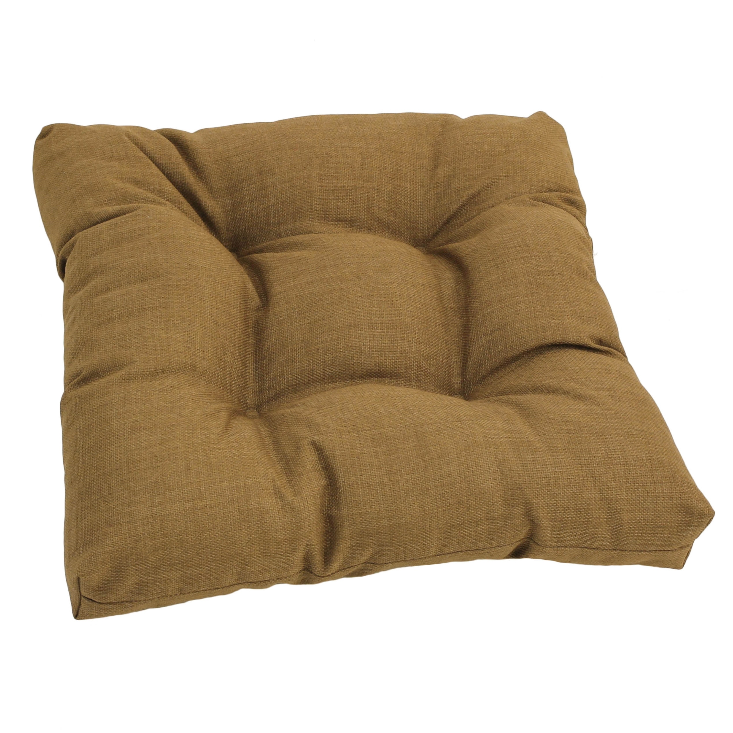 19-inch Square Indoor/Outdoor Tufted Chair Cushion - 19" x - Picture 70 of 74