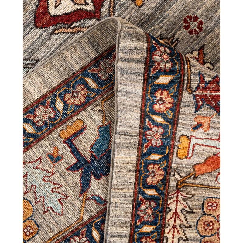 Serapi One-of-a-Kind Hand-Knotted Area Rug - Brown - 8' 0" x 10' 0"