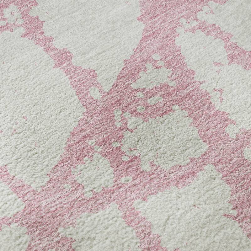 Premium Washable Super Soft Modern Crackle Mayfield Rug