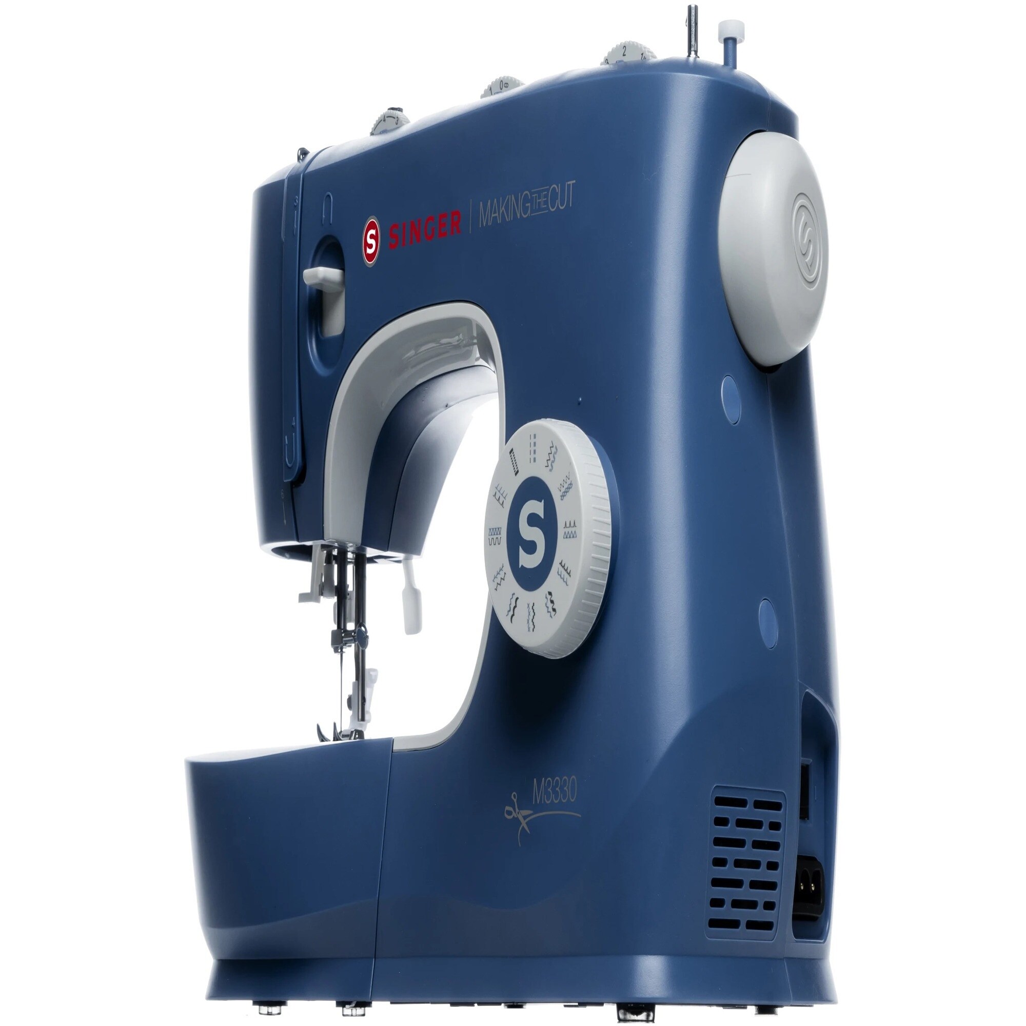 Singer Computerized Sewing Machine - Project - Dark Blue - Bed 