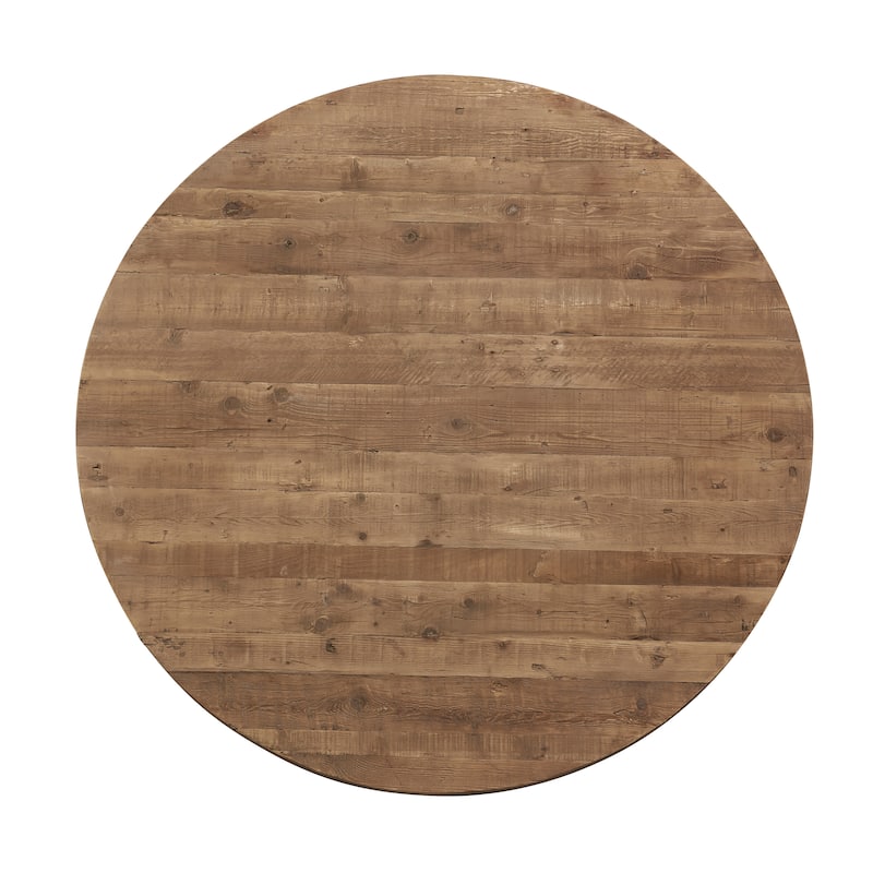 Cape Henry Reclaimed Pine Traditional 60-inch Round Table