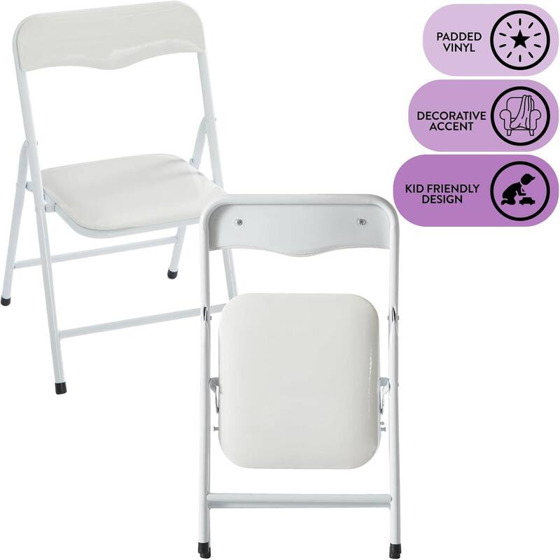 Heritage Kids Padded Folding Chair Set of 2