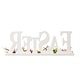 preview thumbnail 39 of 37, Glitzhome Wooden Happy EASTER HOP with Artificial Rattan Table Sign Decor Centerpiece
