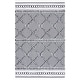 preview thumbnail 55 of 64, SAFAVIEH Augustine Russanka Rustic Trellis Fringe Rug 4' x 6' - Black/Ivory - Rectangle