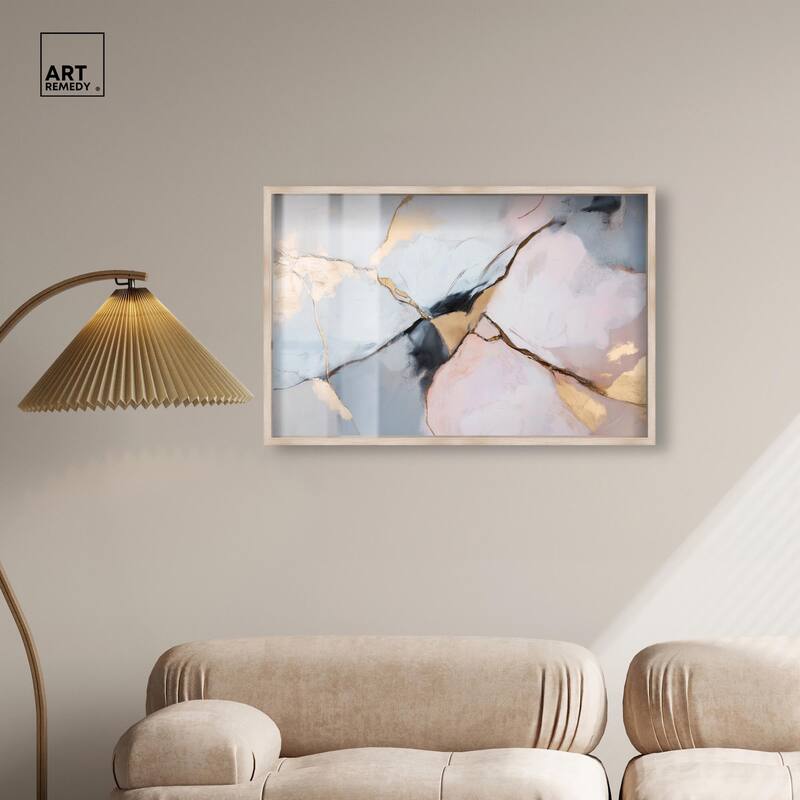 Gilded Veins Shadowbox by Art Remedy