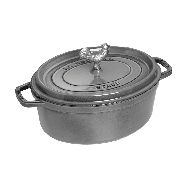 STAUB Cast Iron 5.75-qt Coq au Vin Cocotte
