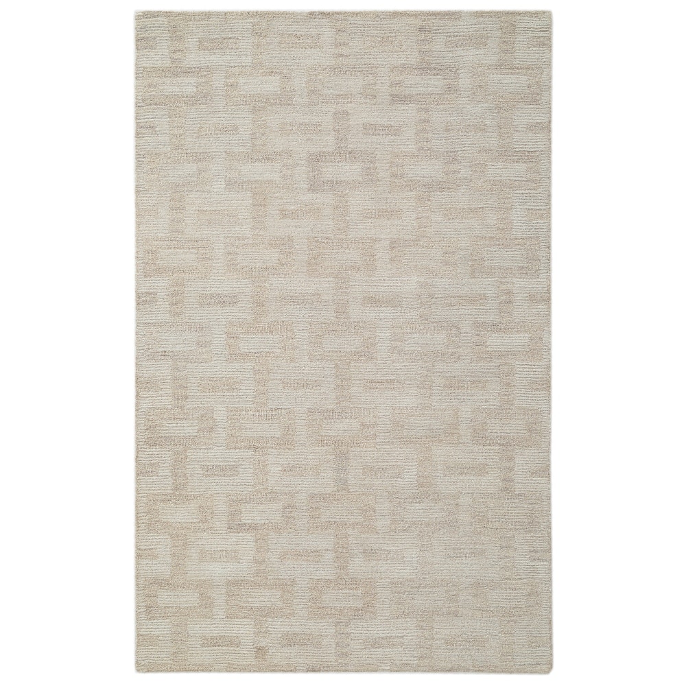 Terra by Obeetee Shadows Dawn Brown Rug